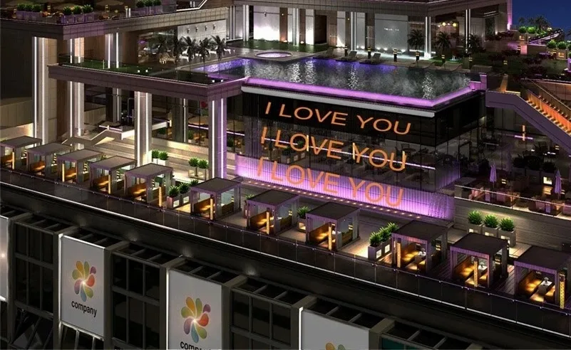 Indoor Digital Water Curtain Fountain